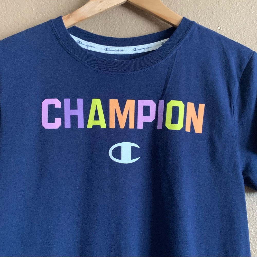 Champion Classic Tee Pop of Color Size Small - Picture 3 of 6